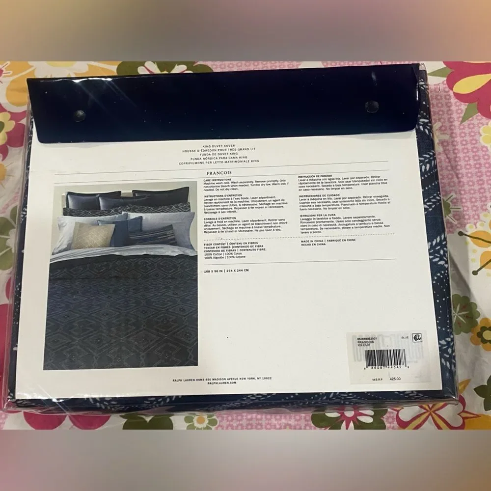 Ralph Lauren Francois King Duvet Cover